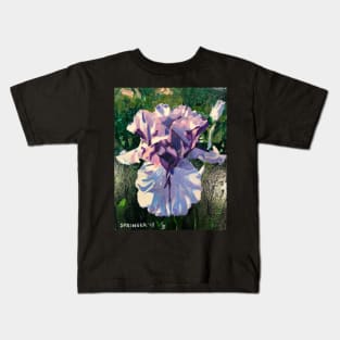 Iris Flower Kids T-Shirt